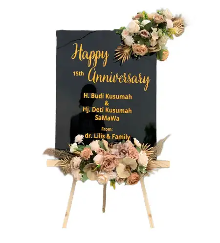 Papan Bunga Akrilik Karangmuncang