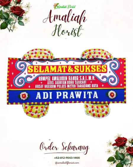 Papan Bunga Ucapan Selamat Karangmuncang